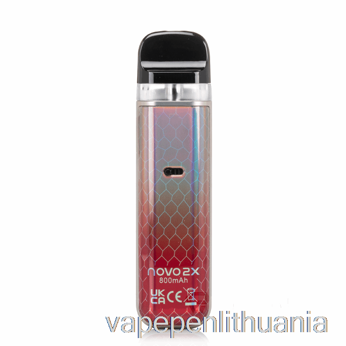 Smok Novo 2x 20w Pod System Silver Red Cobra Vape Skystis